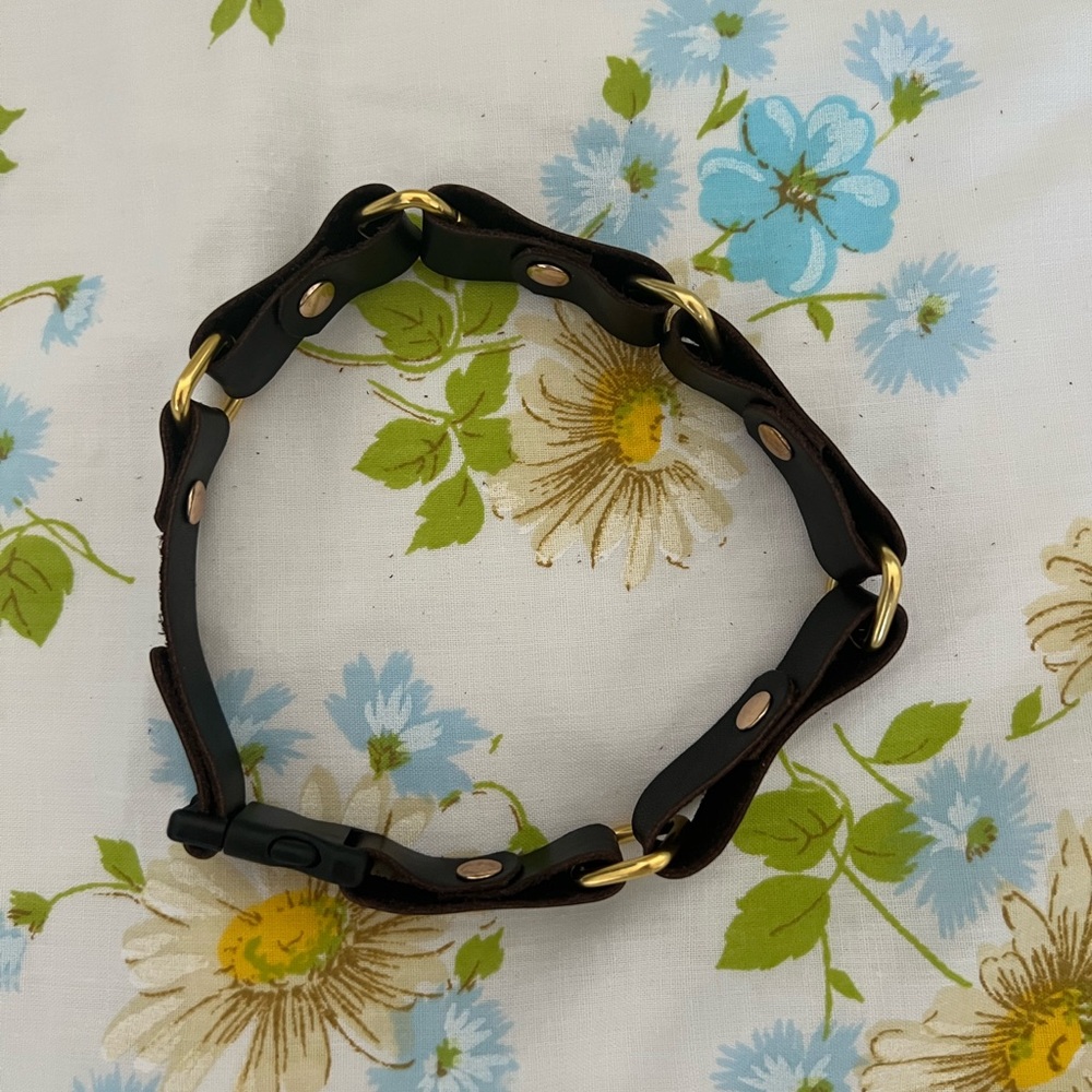 Handmade Genuine Leather Dog Collar
